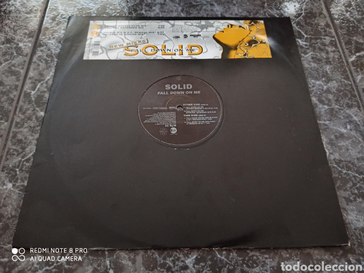 Discos de vinilo: Solid - Fall Down On Me (New Mixes) (12&rdquo;) - Foto 1