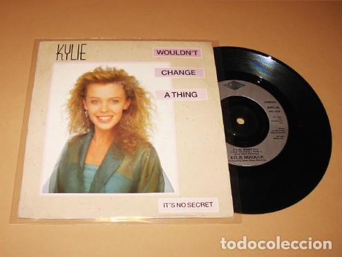 Discos de vinilo: KYLIE MINOGUE - I WOULDNT CHANGE A THING - SINGLE - 1989 - Foto 1