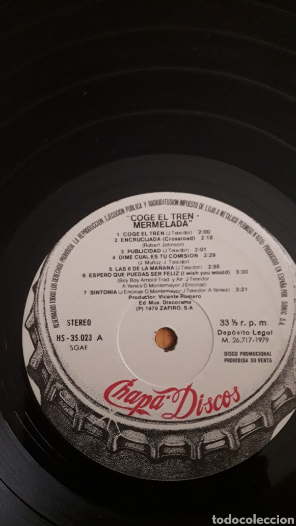 Discos de vinilo: MERMELADA. COGE EL TREN - Foto 3