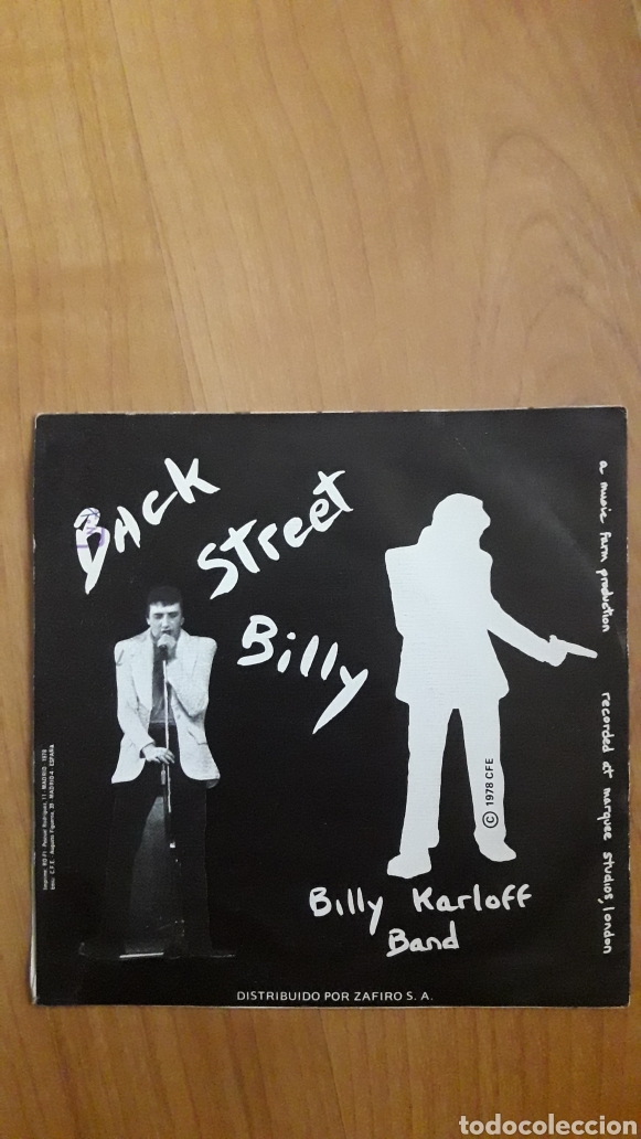 Discos de vinilo: BILLY KARLOFF BAND. CRAZY PAVING - Foto 2