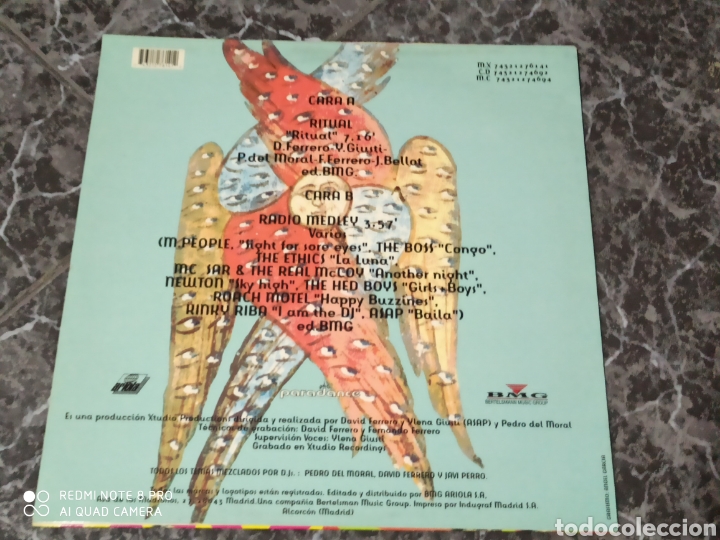 Discos de vinilo: Ritual - Ritual (12&rdquo;) - Foto 2