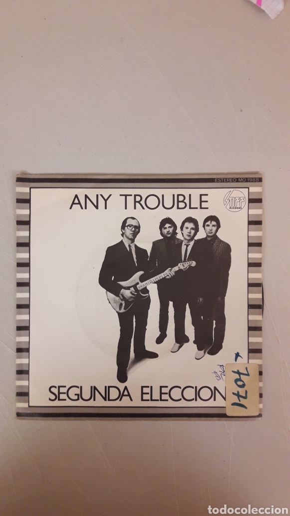 Discos de vinilo: ANY TROUBLE. SEGUNDA ELECCI&Oacute;N. SECOND CHOICE - Foto 1
