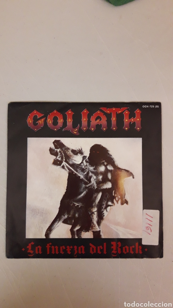 Discos de vinilo: GOLIATH. LA FUERZA DEL ROCK - Foto 1