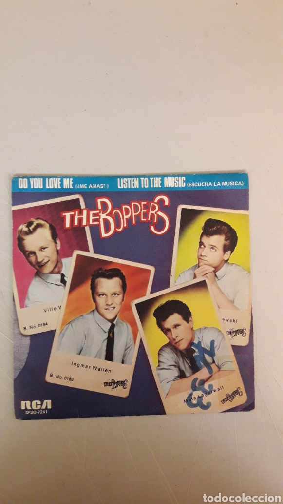 Discos de vinilo: THE BOPPERS. DO YOU LOVE ME - Foto 1