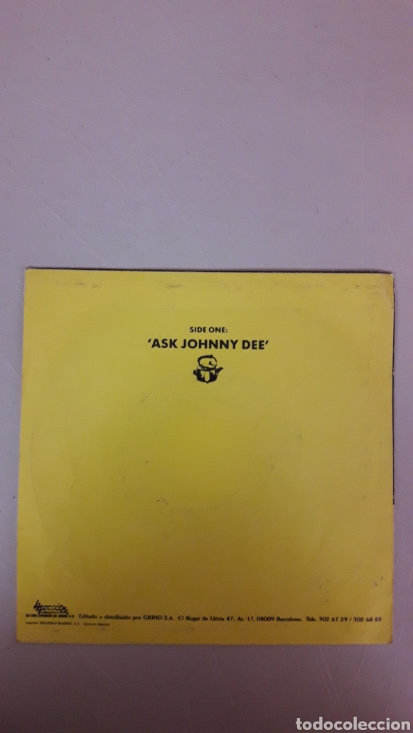 Discos de vinilo: THE CHESTERFIELDS. ASK JOHNNY DEE - Foto 2
