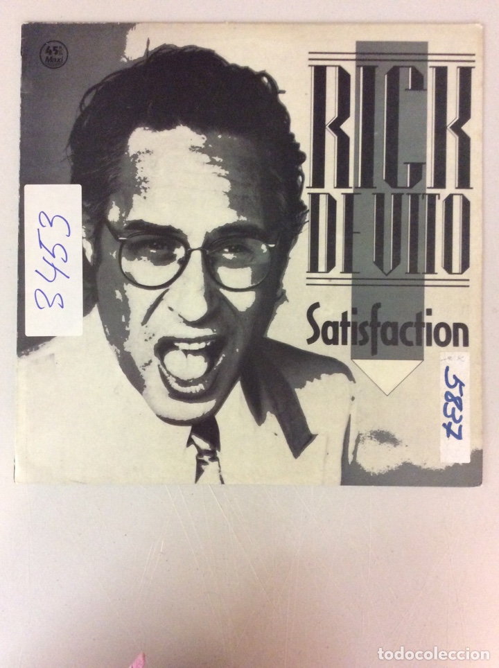 Discos de vinilo: Rick De Vito. Satisfaction - Foto 1