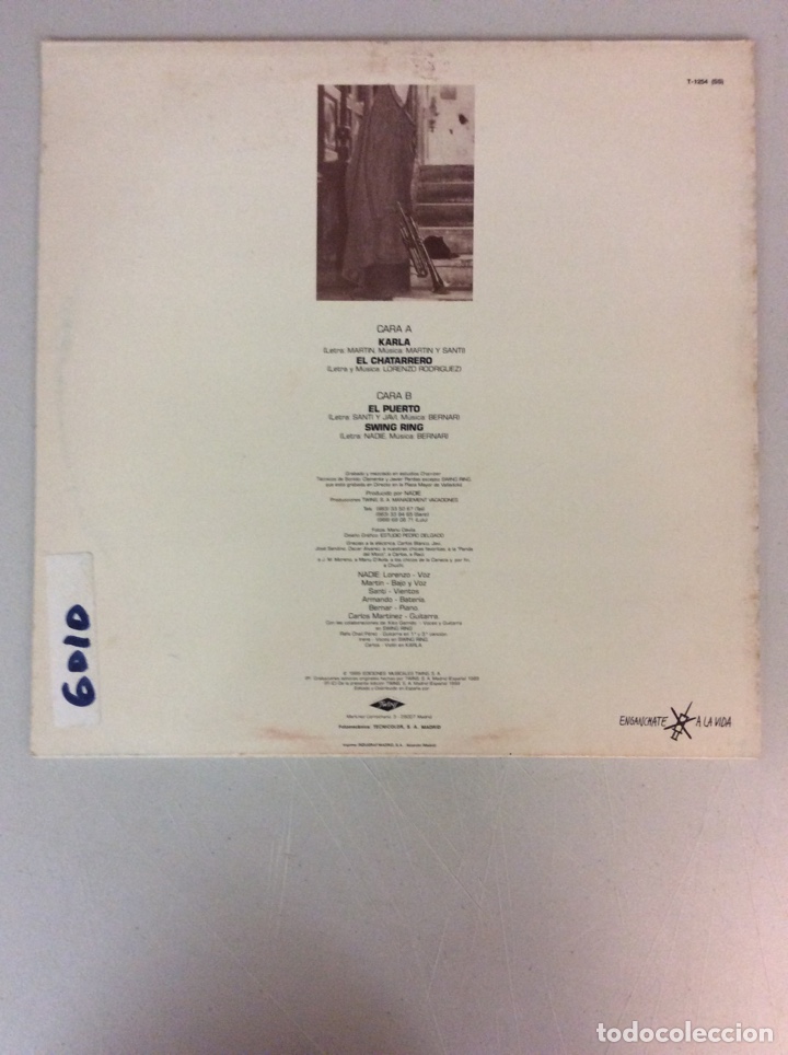 Discos de vinilo: Nadie. Karla. - Foto 2