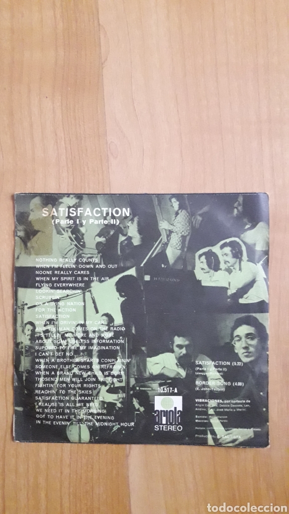 Discos de vinilo: FRANKLIN. SATISFACTION - Foto 2