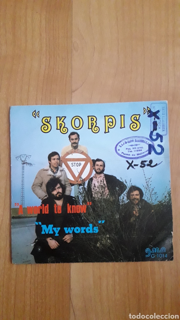 Discos de vinilo: SKORPIS. A WORLD TO KNOW - Foto 1