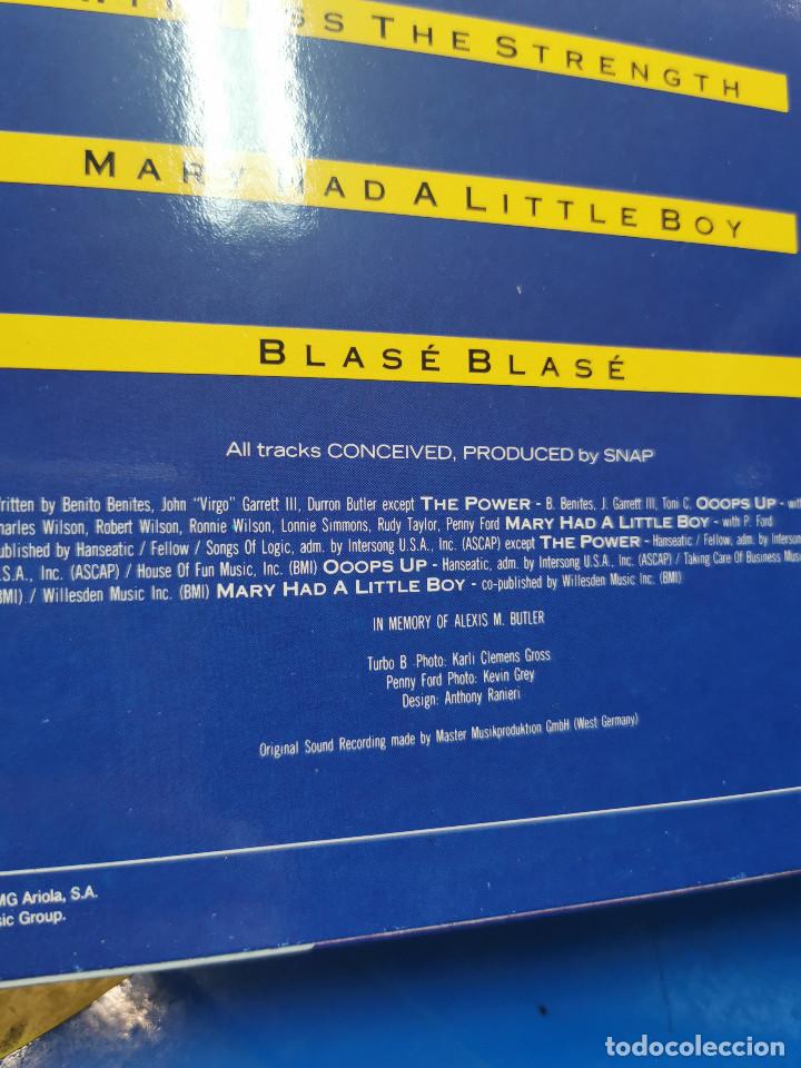 Discos de vinilo: Disco vinilo LP Snap! &ndash; World Power- 1990 - Foto 2