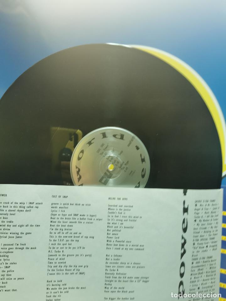 Discos de vinilo: Disco vinilo LP Snap! &ndash; World Power- 1990 - Foto 5