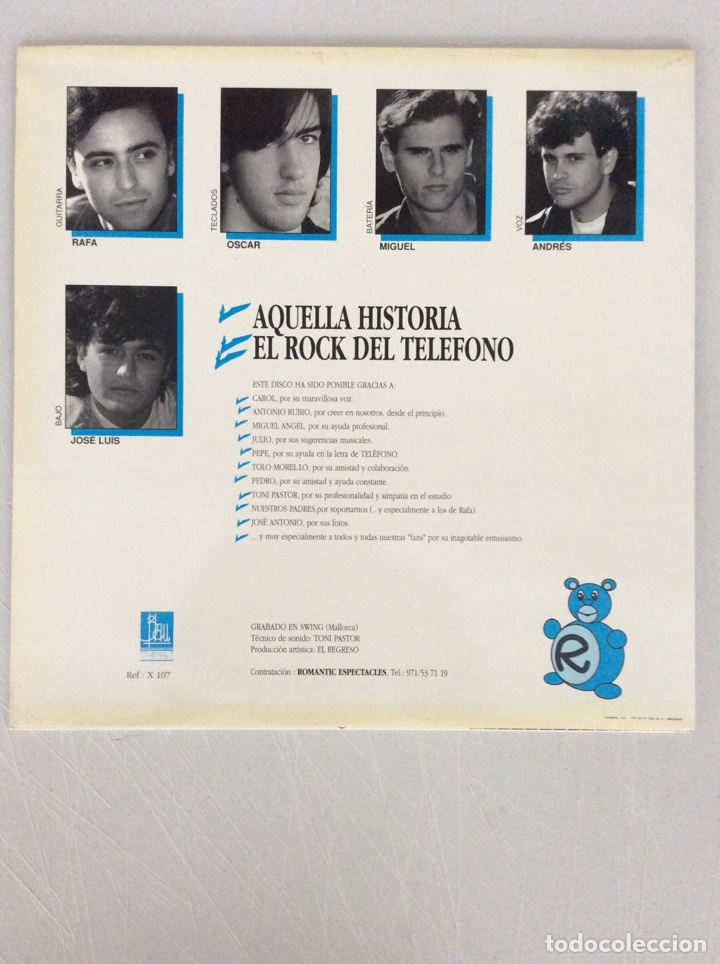 Discos de vinilo: El Regreso. Aquella historia. - Foto 2