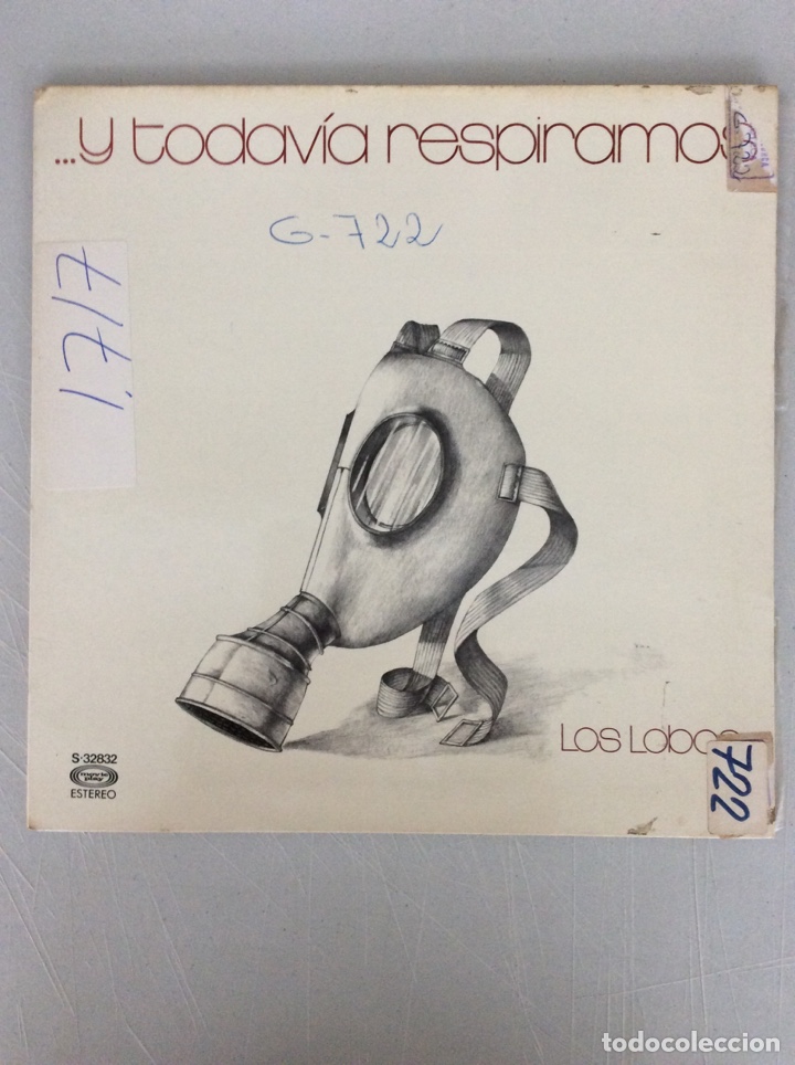 Discos de vinilo: ...y todav&iacute;a respiramos. Los Lobos - Foto 1