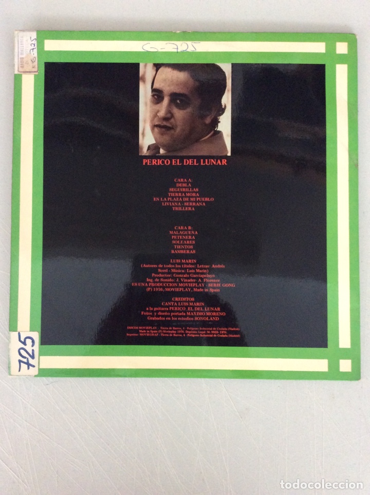 Discos de vinilo: Luis Marin. Cantata de Andaluc&iacute;a. - Foto 2