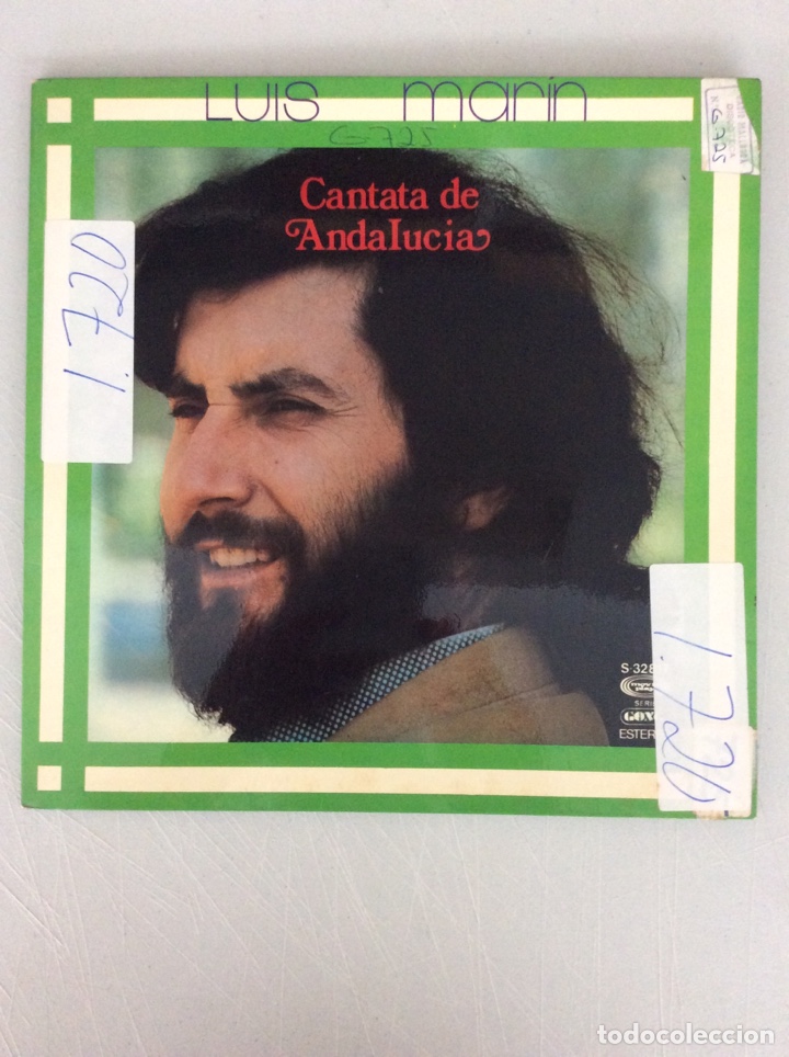 Discos de vinilo: Luis Marin. Cantata de Andaluc&iacute;a. - Foto 1