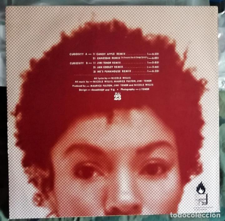 Discos de vinilo: Nicole Willis - Curiosity Maxi-Single 2001 Deep House - Foto 2