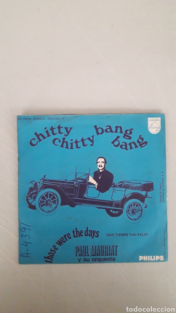 Discos de vinilo: PAUL MAURIAT. CHITTY CHITTY BANG BANG - Foto 2
