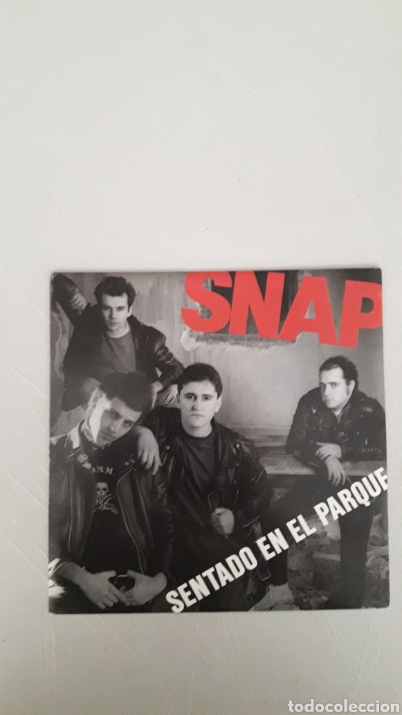 Discos de vinilo: SNAP. SENTADO EN EL PARQUE - Foto 1