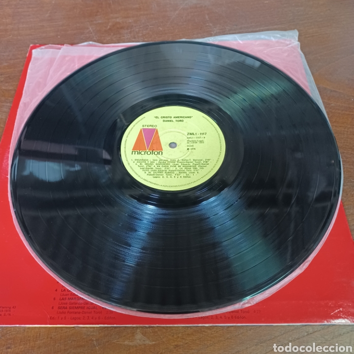 Discos de vinilo: DANIEL TORO - EL CRISTO AMERICANO ... - Foto 5