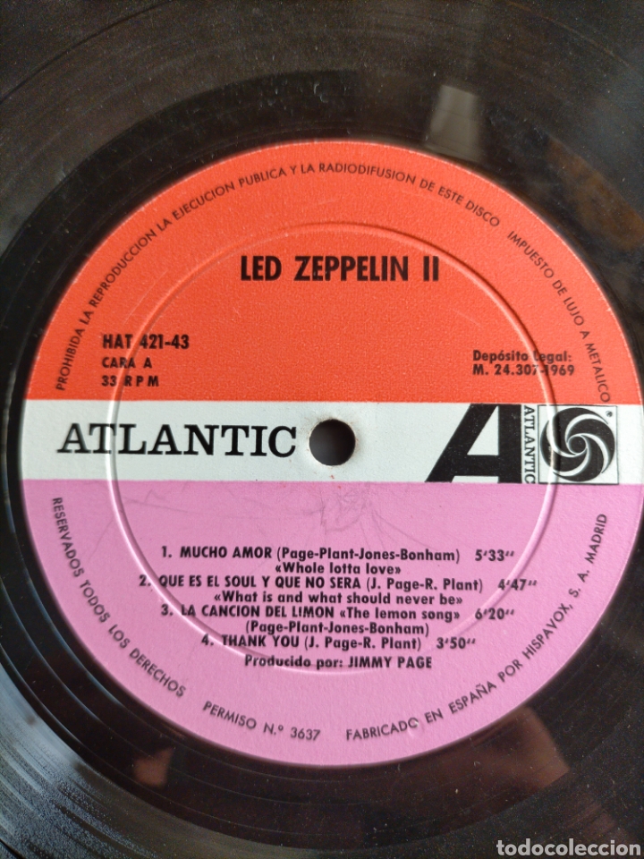 Led Zeppelin, Led Zeppelin / vinilo -  España