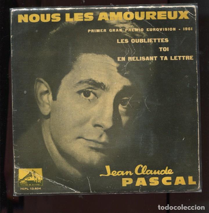 Discos de vinilo: Jean Claude Pascal. la voz. 1961 ep. - Foto 1