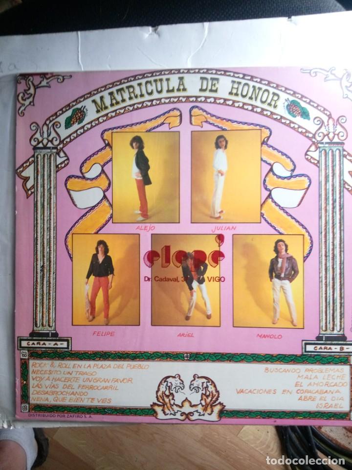 Discos de vinilo: TEQUILA - MATRICULA DE HONOR 1978 LP CON FUNDA INTERIOR - Foto 2