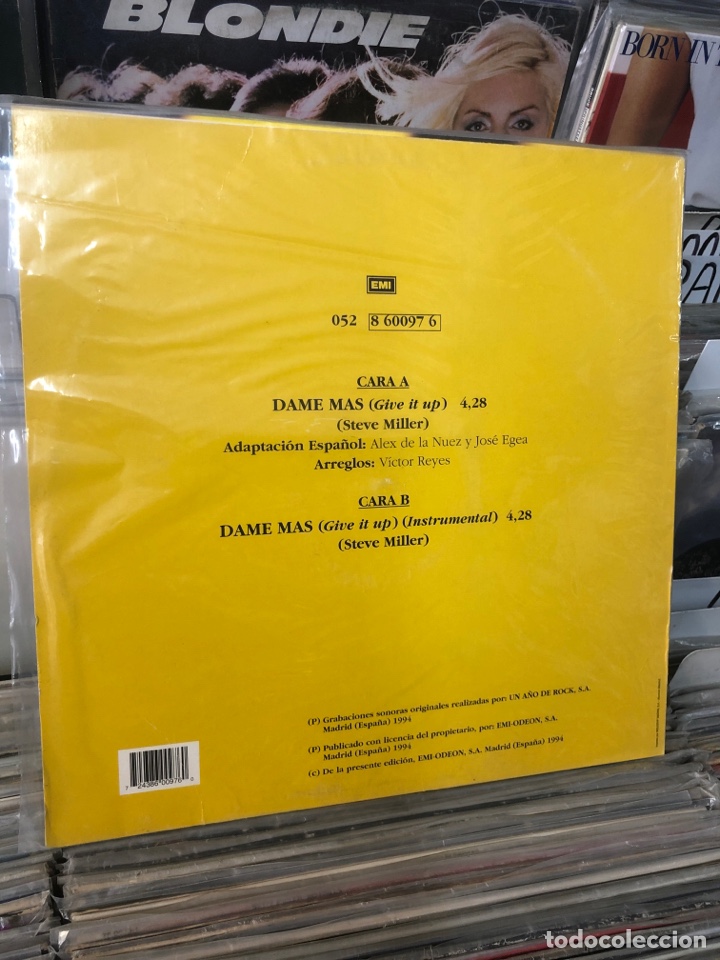 Discos de vinilo: Alex de la nuez dame m&aacute;s - Foto 2