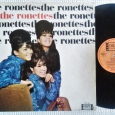 Discos de vinilo: THE RONETTES - ” RONETTES ” LP 1ST PRESSING 1965 NETHERLANDS. Lote 285127858
