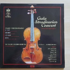 Discos de vinilo: GALA STRADIVARIUS CONCERT -RECORDED HIGHLIGHTS-ENGLISH CHAMBER ORCHESTRA-DOBLE LP VINILO-START- 1988. Lote 285165328