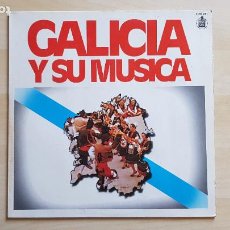 Discos de vinilo: GALICIA Y SU MUSICA - LP VINILO - HISPAVOX - 1980