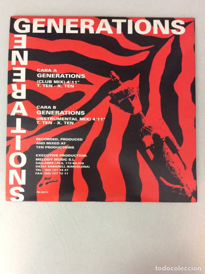Discos de vinilo: Generations. Red dance - Foto 2
