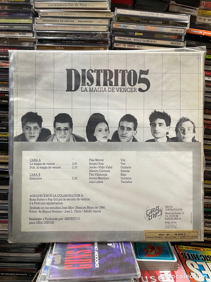 Discos de vinilo: Distrito 5 La magia de vencer - Foto 2