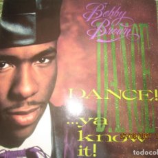 Discos de vinilo: BOBBY BROWN - DANCE ..YA KNOW IT LP - ORIGINAL ALEMAM. - MCA 1989 CON FUNDA INT. ORIGINAL -. Lote 285244103