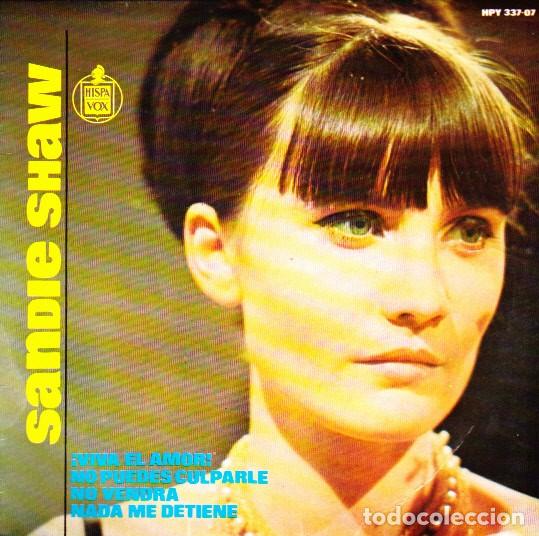 Discos de vinilo: EP SANDIE SHAW VIVA EL AMOR + 3 - Foto 1