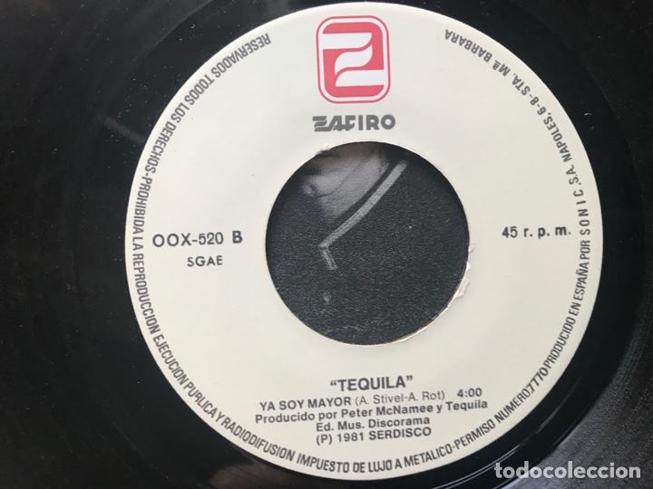 Discos de vinilo: Tequila. Salta - Foto 4