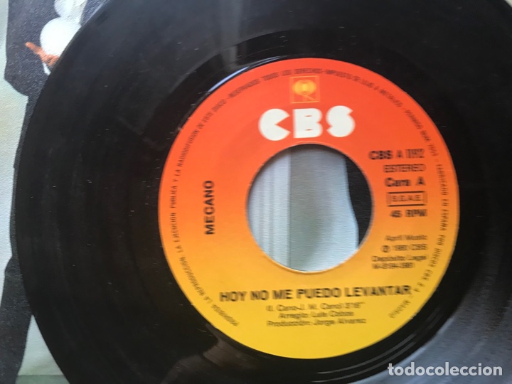 Discos de vinilo: Mecano. Hoy no me puedo levantar - Foto 3
