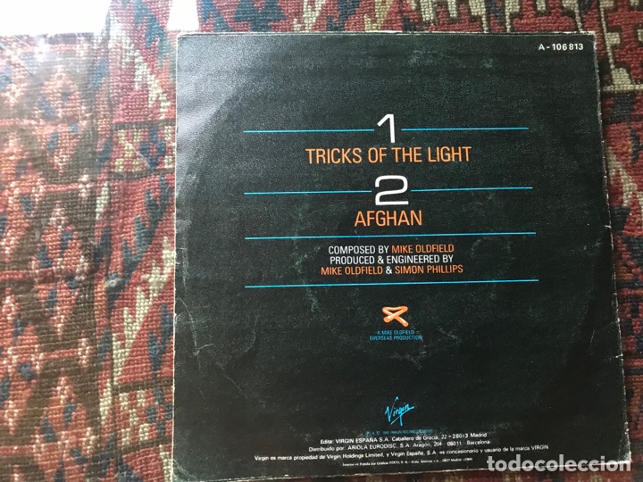 Discos de vinilo: Tricks of The light. Mike Oldfield - Foto 2
