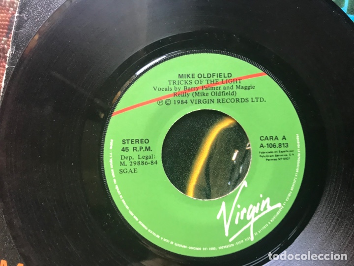 Discos de vinilo: Tricks of The light. Mike Oldfield - Foto 3