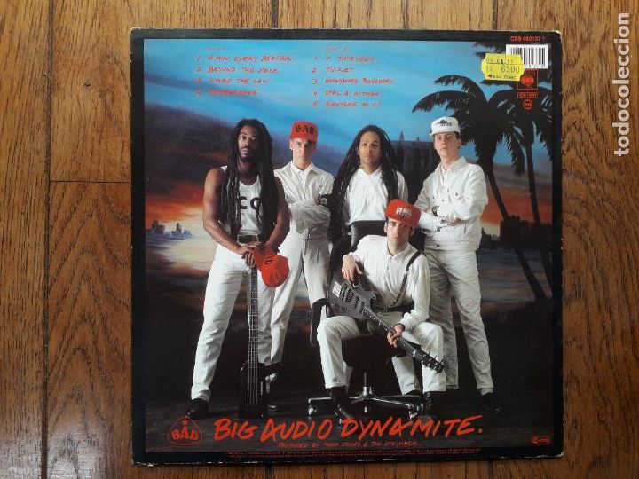Discos de vinilo: Big audio dynamite ( bad) - no. 10, upping st. - Foto 2