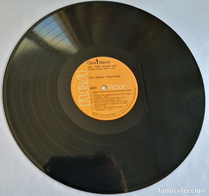 Discos de vinilo: Los Indios Tabajaras, Los Indios Tabajaras, RCA Victor LSP-10418 - Foto 4