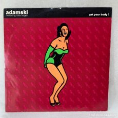 Discos de vinilo: LP - VINILO ADAMSKI - GET YOUR BODY - UK - AÑO 1992