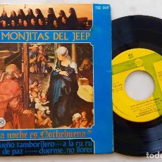 Discos de vinilo: LAS MONJITAS DEL JEEP, ESTA NOCHE ES NOCHEBUENA, EL PEQUEÑO TAMBORILERO + 3. EP ORIGINAL ESPAÑA 1966