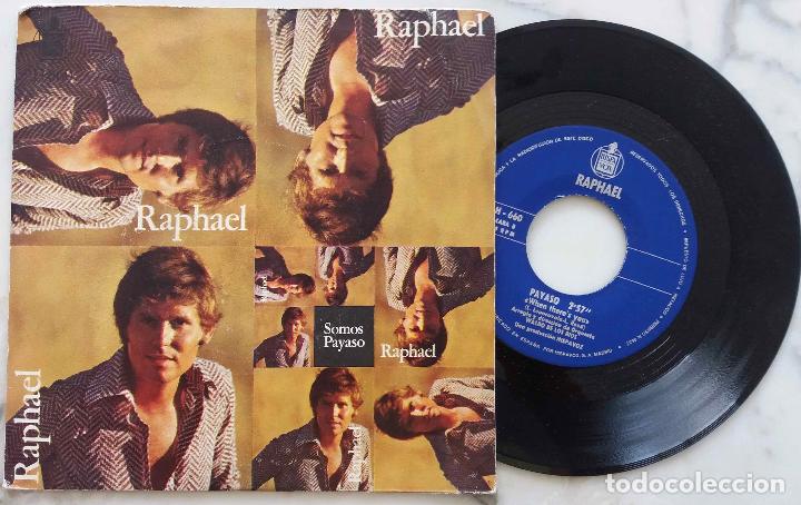 Discos de vinilo: RAPHAEL, SOMOS. SINGLE ESPA&Ntilde;A ORIGINAL, A&Ntilde;O 1970 - Foto 1