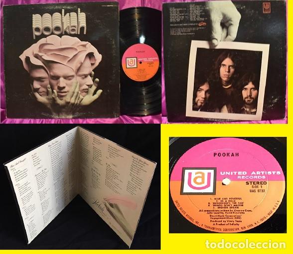 Discos de vinilo: pookah 1969, 1&ordm; lp, great PSYCHEDELIC ROCK, rare 1&ordf; press edic org usa, collectors !! exc