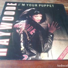Discos de vinilo: HAYWOODE - I'M YOUR PUPPET - MAXISINGLE ORIGINAL CBS 1987 EDICION UK NUEVO. Lote 285462523