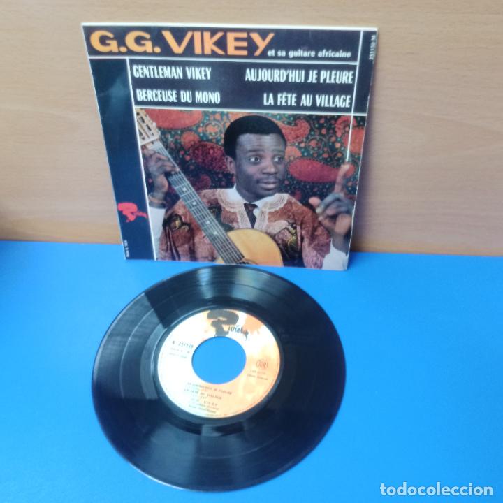 Disques de vinyle: SINGLE DISCO DE VINILO - G.G. VIKEY ET SA GUITARE AFRICAINE - GENTLEMAN VIKEY