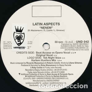 Discos de vinilo: Latin Aspects &lrm;&ndash; Nenem - Foto 1