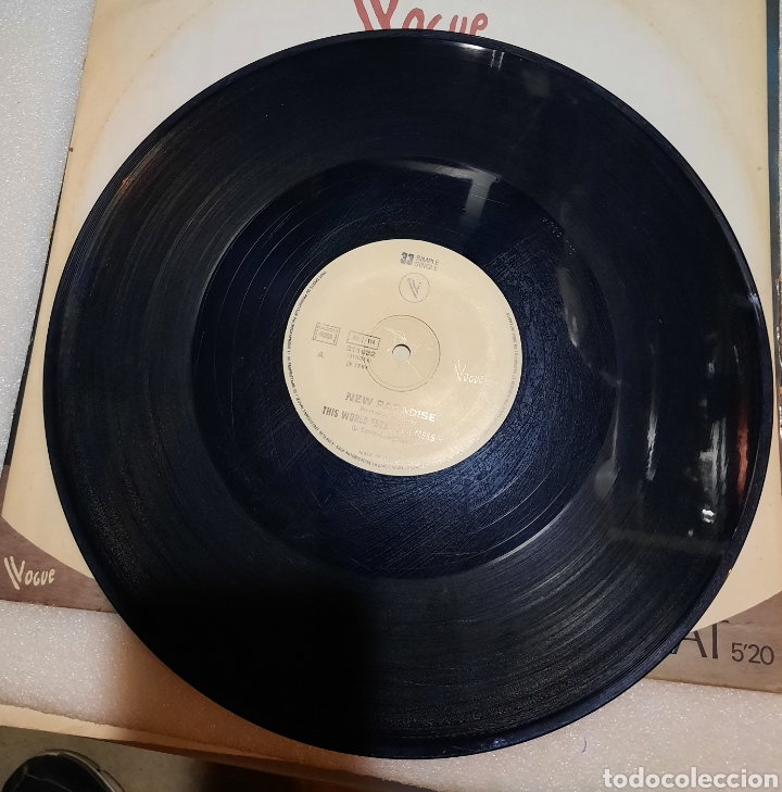 Discos de vinilo: New paradise - this World today is a mess - Foto 3
