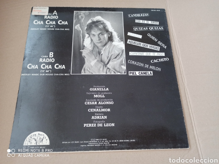 Discos de vinilo: Vale - Radio Cha Cha Cha (12&rdquo;, Maxi) - Foto 2