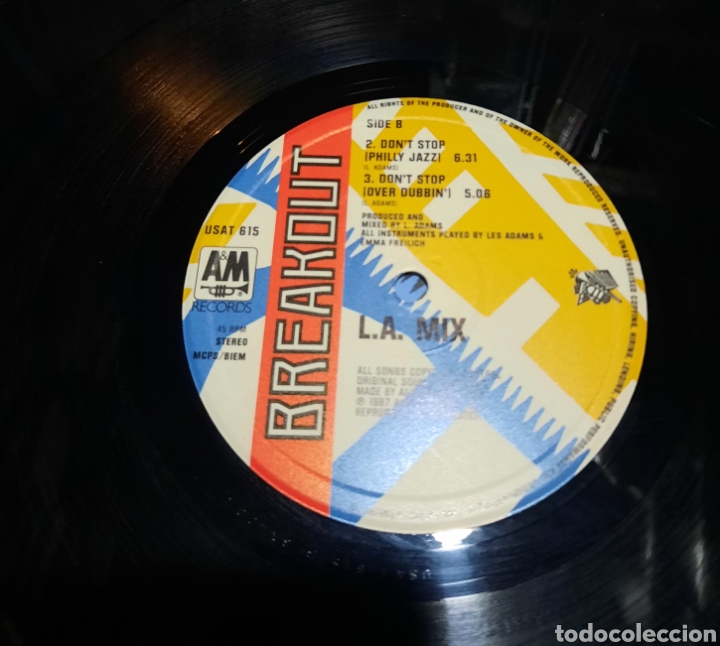 Discos de vinilo: L. A. Mix - Dont Stop (Jammin) - Foto 3